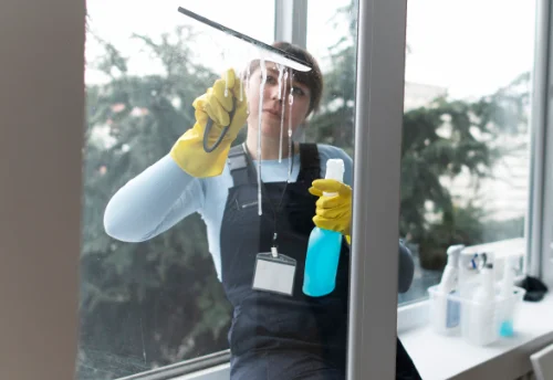 Nettoyage de vitres intérieures et extérieures à la Capelle